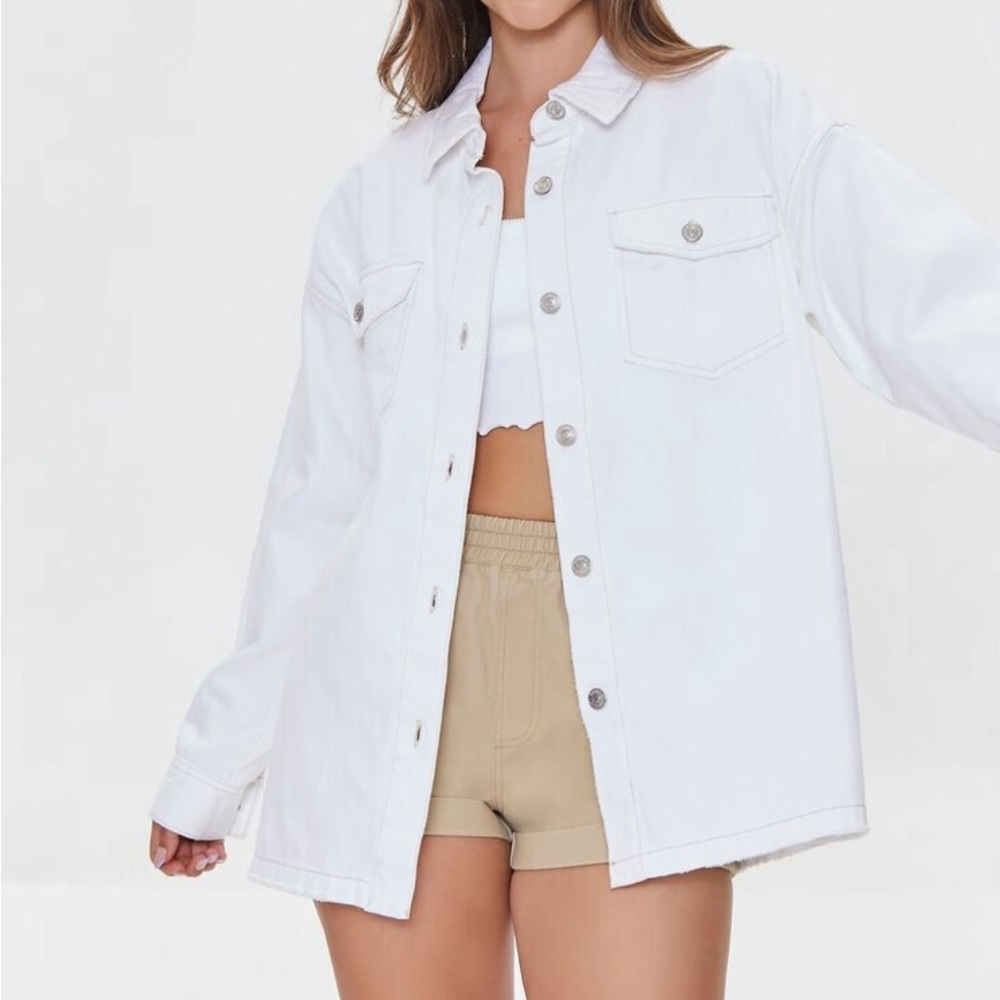 White Denim Jacket